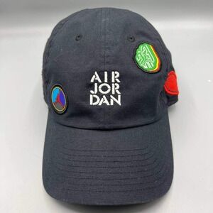 Air Jordan 23 Flight Hat Men Black Jumpman Wings Strap‎ Back Cap